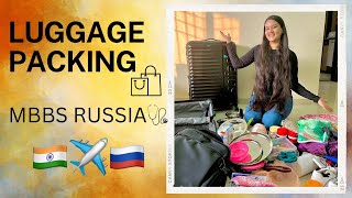 Things to pack while going to Russia for MBBS | Luggage Packing Guide |