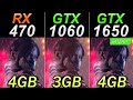 RX 470 (4GB) Vs. GTX 1060 (3GB) Vs. GTX 1650 Super | 30 Games Benchmarks