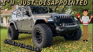 Jeep Rubicon 392 Fuel Economy (MPG) Big Tires | JL Wrangler Real World Test  - YouTube