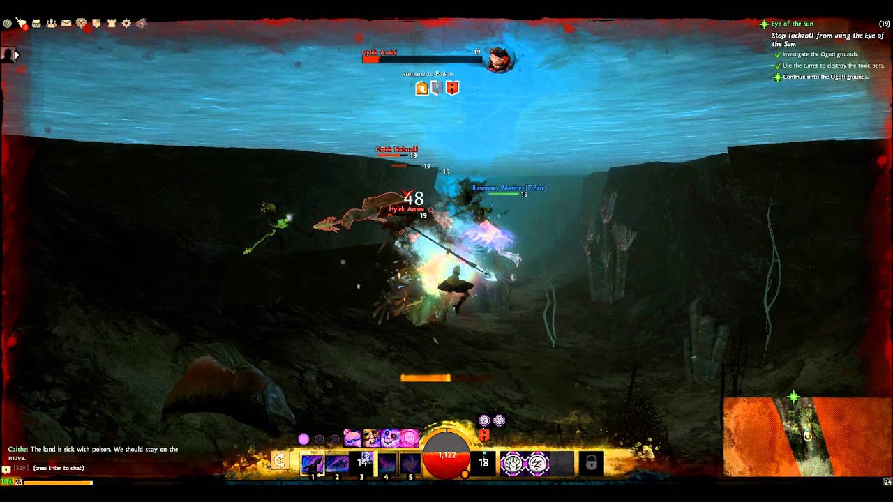 Guild Wars 2 Beta - Sylvari Story - Eye of the Sun (last Sylvari Beta mission)