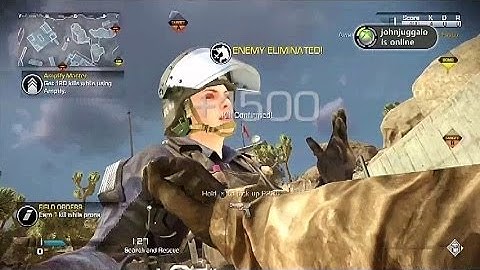 Call of Duty Ghosts; Blade Only, Search and Rescue Moments