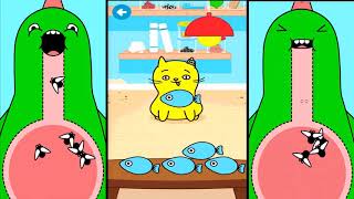 Toca Pet Care Fun Kids Games - Play Little Dino, Fox, Snake, Bird Fun Pet Care Cartoon Games For kid