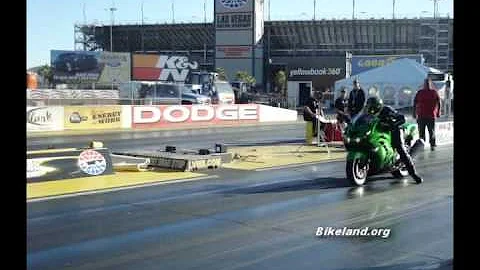 2012 Kawasaki ZX-14R Traction Control Demonstrated