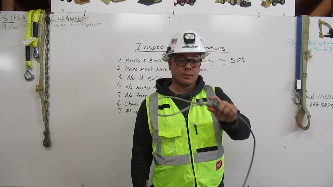 Rigging Inspection Considerations Safety by Shane Gillingham YouTube