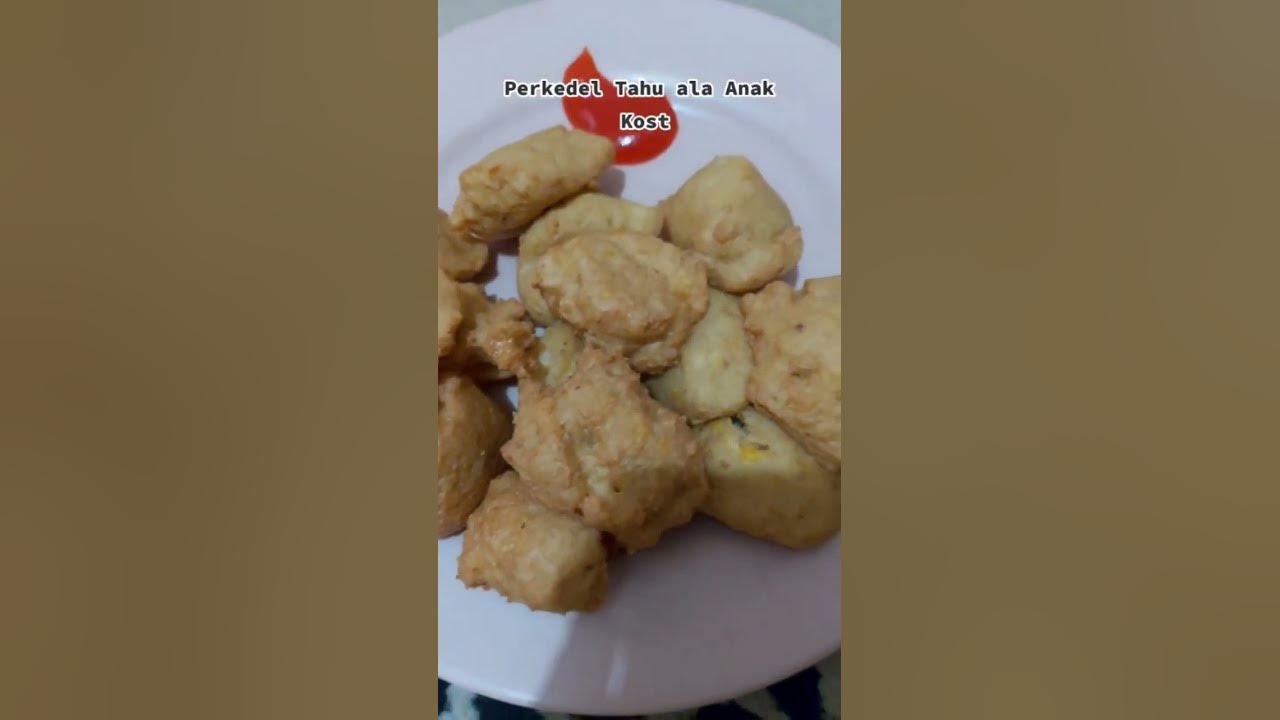 Perkedel Tahu Crispy || #tutorial #masak