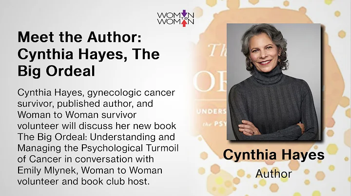Cynthia Hayes, The Big Ordeal | Woman to Woman Pro...
