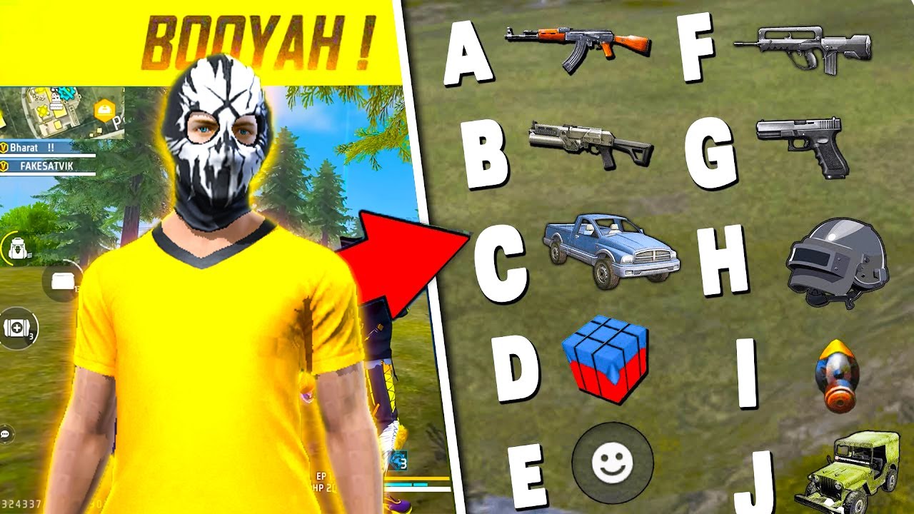 A TO Z CHALLENGE  In Free Fire   ZG9 GAMERZ