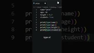 Python Data Types Explained in 60 Seconds | Python Series #3 🐍