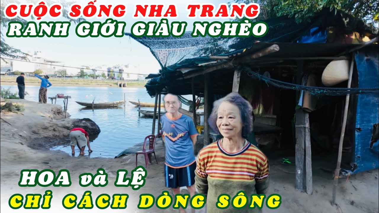 В самом сердце Нячанга река разделяет богатых и бедных. Цветы для особняков, слезы для соломенных...