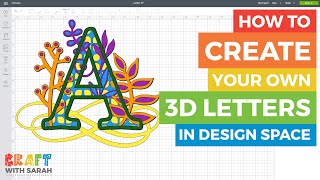 Download How To Design 3d Mandala Letters In Design Space Cricut 3d Svg Tutorial Youtube