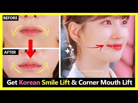 Video: How To Lift The Corners Of Your Lips And Look Younger And More Attractive