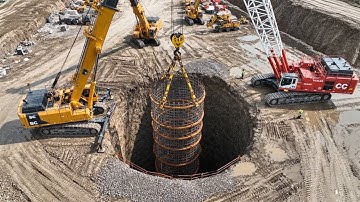 Excavators, Cranes, Road Rollers, Trucks — Building a Mega Sea-Crossing Viaduct | Groundbreakers