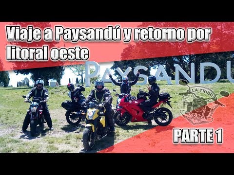 Viaje en moto a Paysandú y al litoral oeste de Uruguay PARTE 1