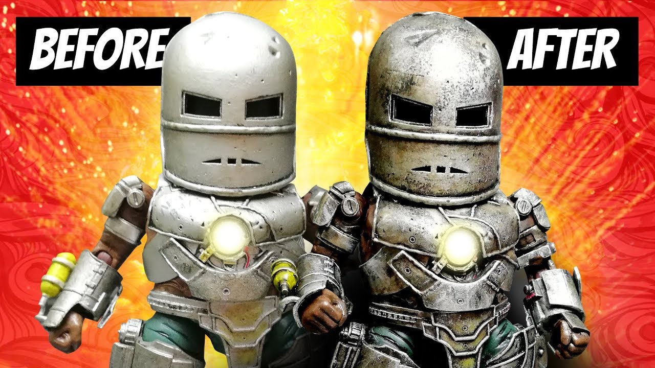 HOW TO BATTLE DAMAGE: IRON MAN MARK 1 (EGG ATTACK BEAST KINGDOM