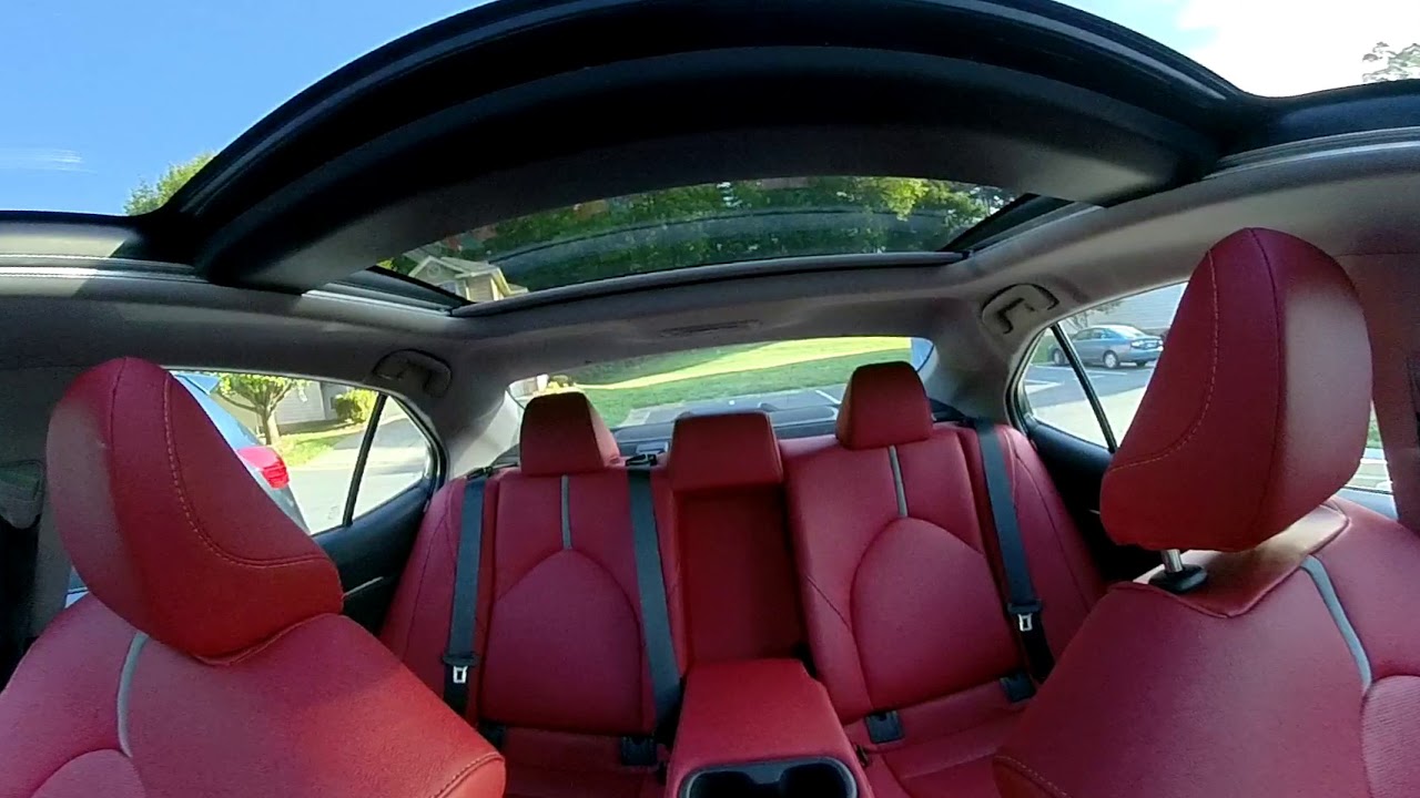 2018 Toyota Camry XSE V6 Sedan Interior 360 Look - YouTube