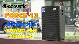 Loa DB FORCE 12 Bass 30 New 2022 Cực Chất