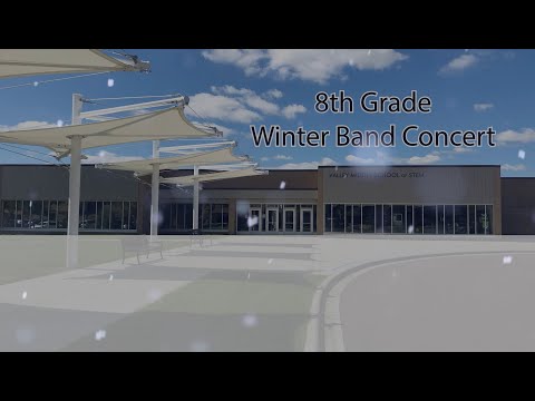 Valley Middle School of STEM 2025 VMSS 8th Grade Winter Band Concert