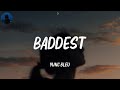 Baddest - Yung Bleu (Lyrics) | Sexy motherfucker