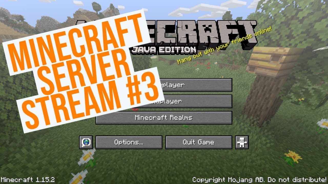 Minecraft Server Stream #3 - YouTube