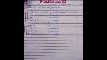 Practice set 32 Class 7
