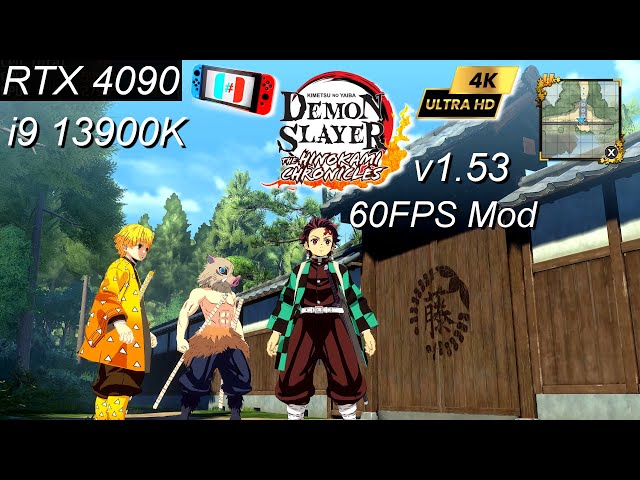 Demon Slayer: Kimetsu no Yaiba - The Hinokami Chronicles GAME MOD 60 fps  ini edit v.1.0 - download