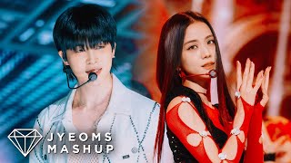 JISOO & JIMIN - Flower X Like Crazy (Mashup) Resimi