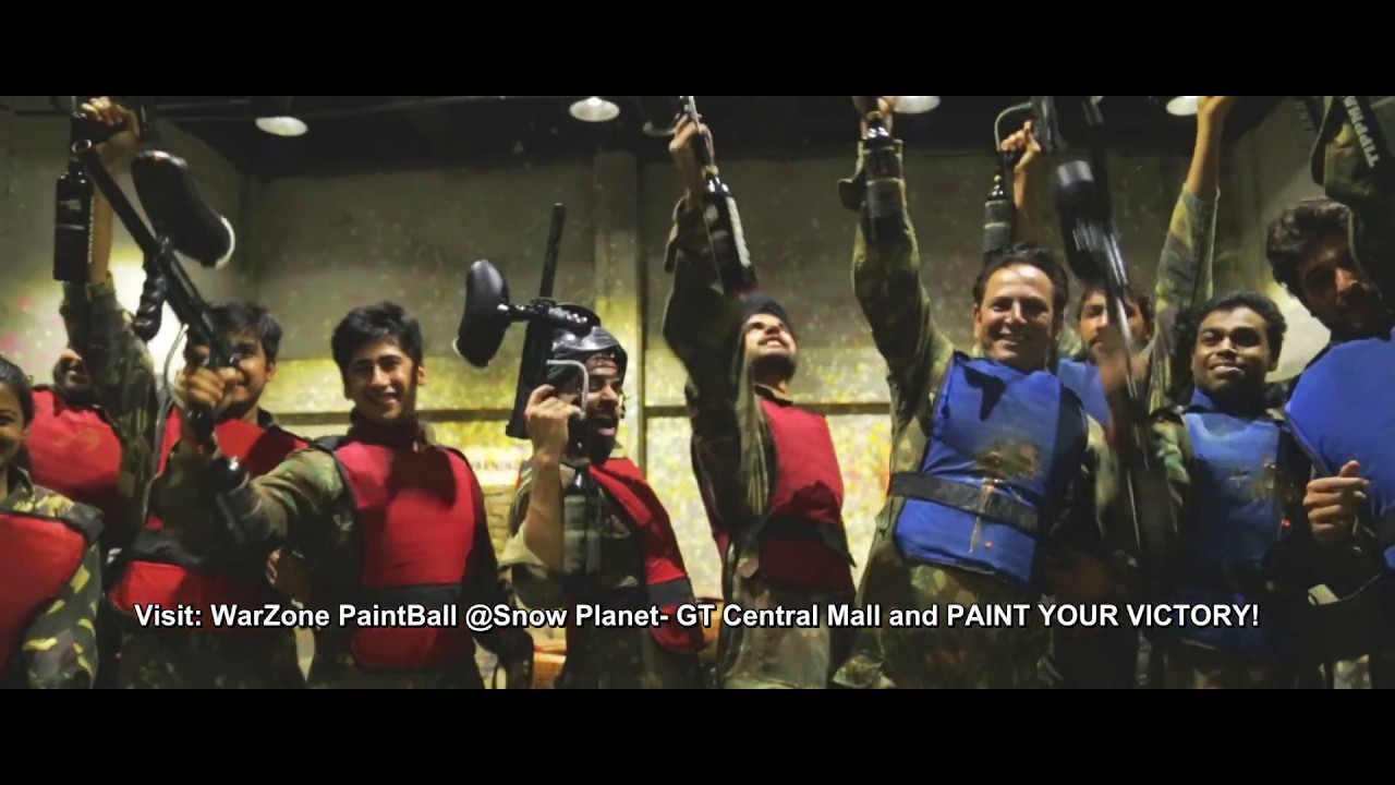 PAINTBALL Jaipur War Zone PaintBall Instruction/Corporate Film!! YouTube