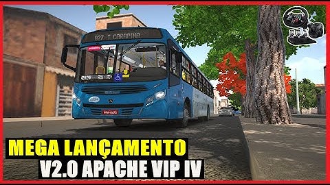 [Proton Bus Simulator] MEGA LANÇAMENTO! CAIO APACHE VIP IV TRANSCOL V2.0 +G29