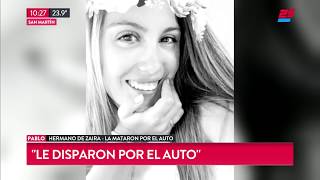 Habló el hermano de Zaira, la joven asesinada en un intento de robo