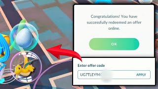 Got new promocode for Pokémon Go BuT