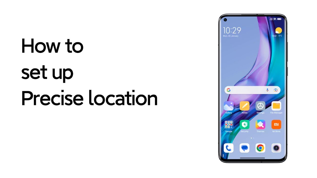 How to set up Precise location