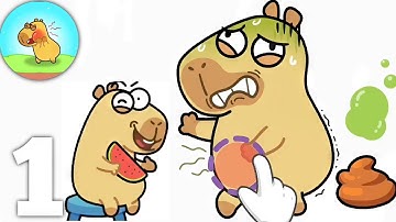 Capybara Story: Tricky Puzzle - Part 1 - Gameplay Walkthrough (Android,iOS)