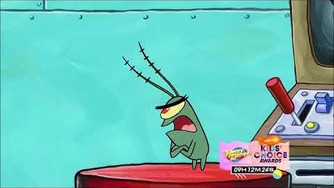SpongeBob episode Plankton Gets The Boot
