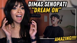 Dimas Senopati - Aerosmith - Dream On (Acoustic Cover) | FIRST TIME REACTION