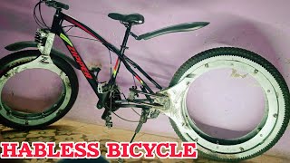 Making Hubless fat bike | Home made | back wheel complete | part -12 | the yk 2626