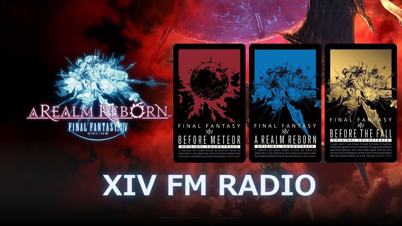 🎶XIV FM🎶 Final Fantasy XIV Music from 1.0 to 2.5