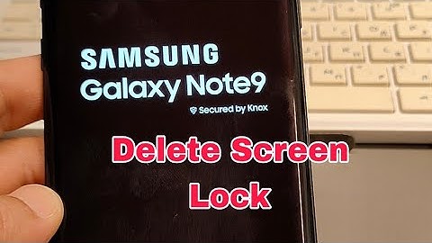 Forgot Phone Lock? How to Factory Reset Samsung Galaxy Note 9 Delete Pin, Pattern, Password Lock.