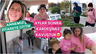 AYLAR SONRA KARDEŞİMLE KAVUŞTUKANNEMİZİ ZİYARET ETTİK❤YENİ EVİMİZİN PERDELERİ GELDİ