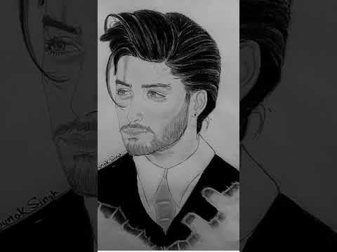 Drawing Zayn Malik || Portrait Sketch || DripReport__sketchers song ft.#zaynmalik #sketch #trending