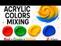 “What Happens When Red Meets Ultramarine Blue? Ultimate Color Mixing Experiment | Artinx” #colors 