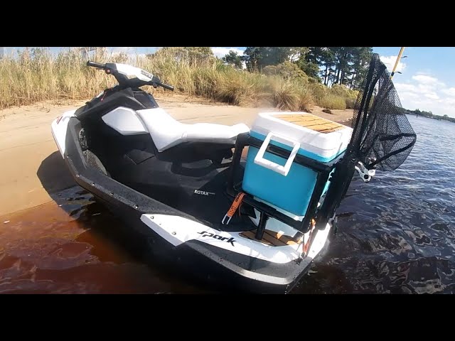 Jet Ski DIY rod and cooler rack Ep 138 