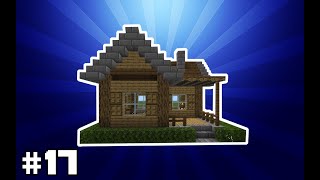 Minecraft : Kolay ve Modern Survival Başlangıç Evi Yapımı #17