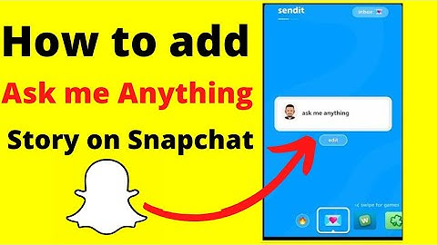 How to add question answer on snap story | How to add ask me anything on snapchat | Ask me Anything