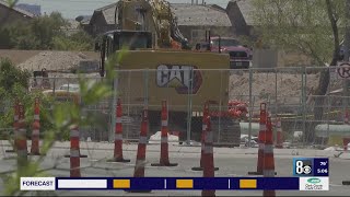 North Las Vegas pipeline maintenance work causes driver woes; to continue through May