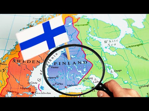 Подробная карта Финляндии - Detailed map of Finland