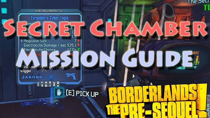 Borderlands: The Pre-Sequel - "The Secret Chamber" (Collect First ECHO and  Second ECHO Mission) - YouTube