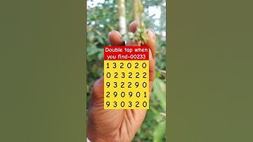 Double tap when you find-00233 #shorts #puzzlegame #brainteasers