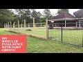 Part 1 modular hogwire panel fence with dado groove
