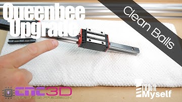 Queenbee CNC Upgrade - Cleaning Bearings