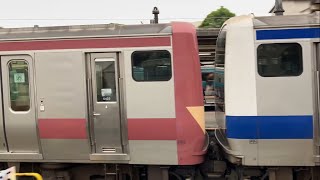 391M  E531系0番台ｶﾂK460編成＋ｶﾂK423編成　上野到着